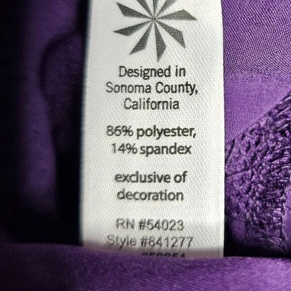 Athleta 4T Purple All Terrain Hiking Active Walking Golf Casual Skirt - Picture 6 of 10